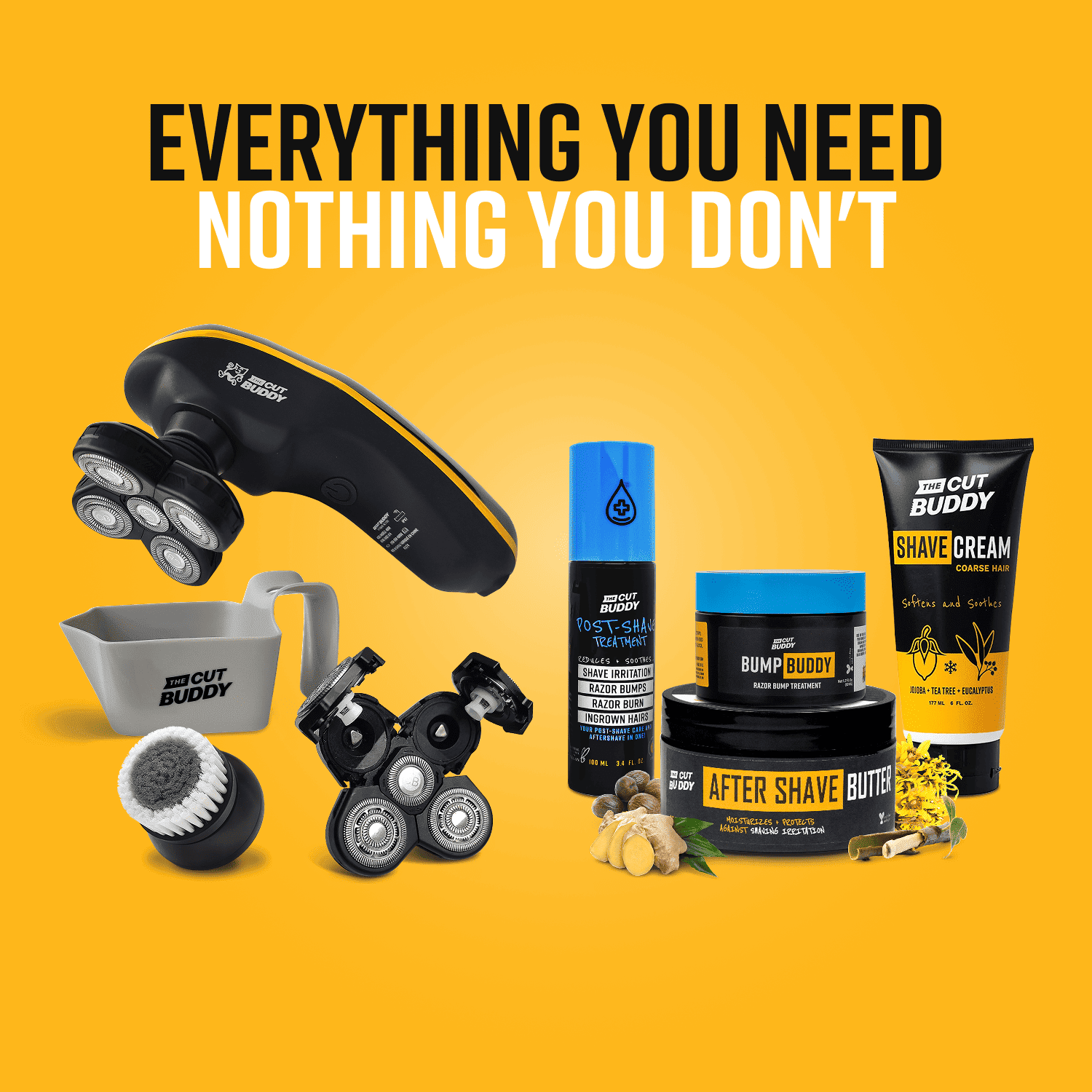 THE ZERO-BUMP SHAVE SYSTEM - The Cut Buddy-The Cut Buddy