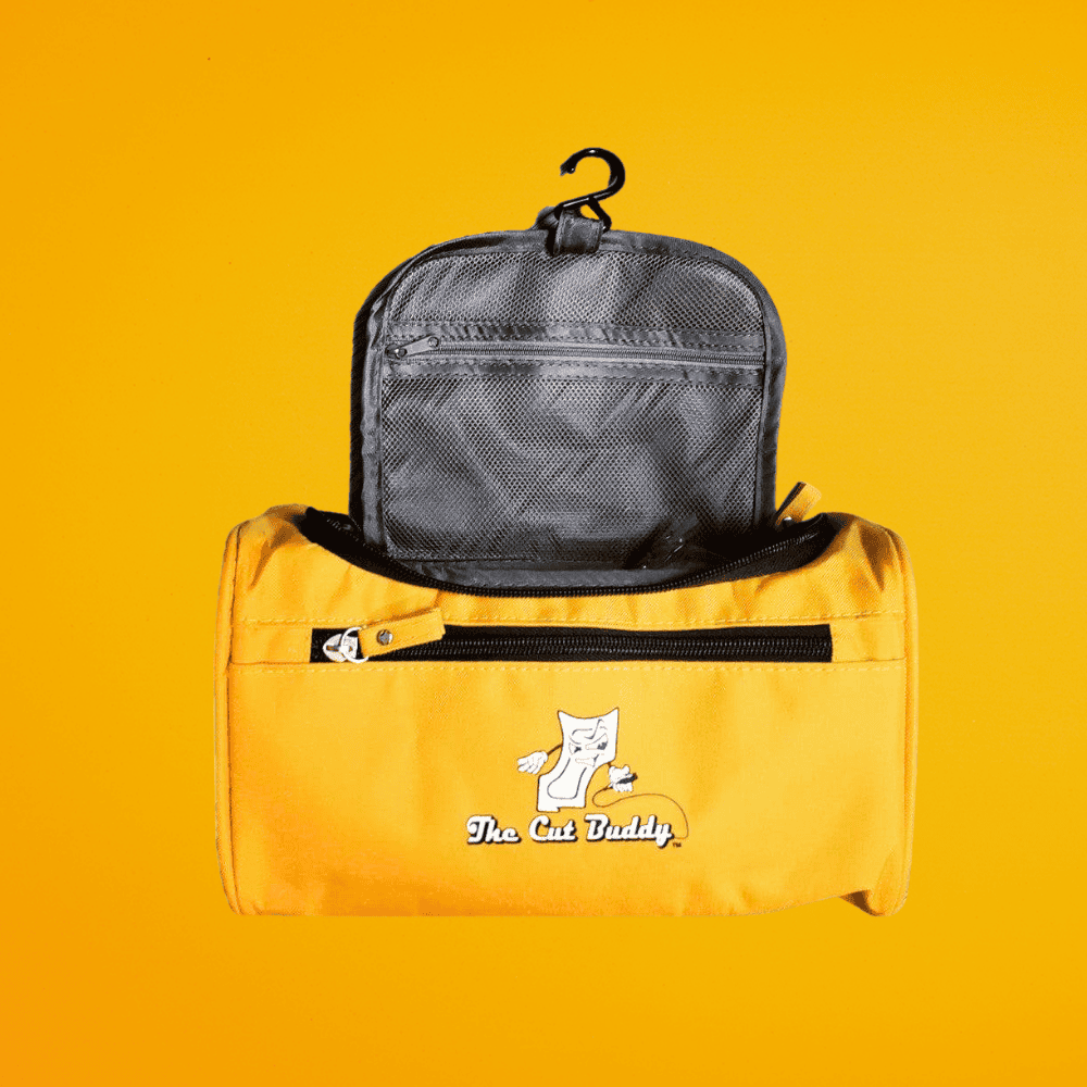 Travel Buddy - Toiletry Travel Bag with Hook and Pockets - The Cut Buddy - The Cut Buddy