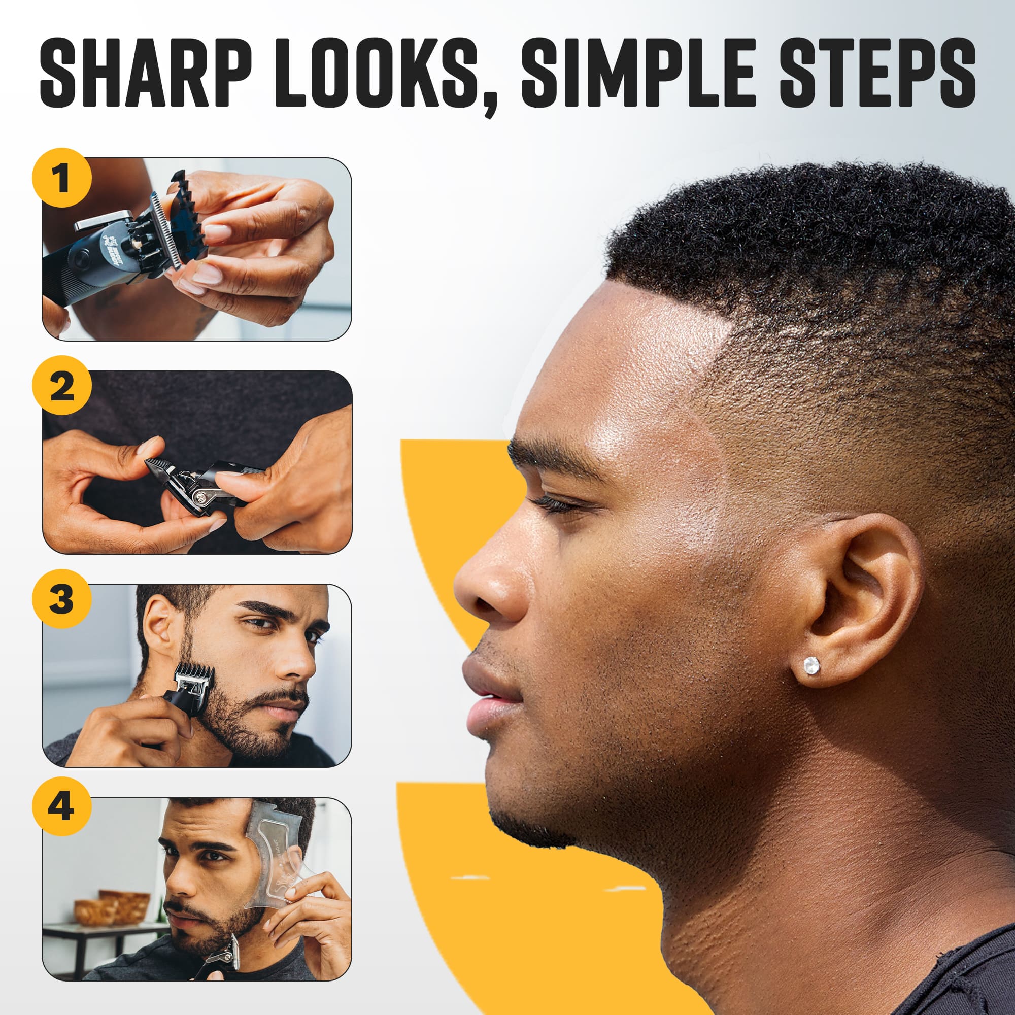 Trim Buddy - Cordless Trimmer + Shaper Combo - The Cut Buddy - The Cut Buddy