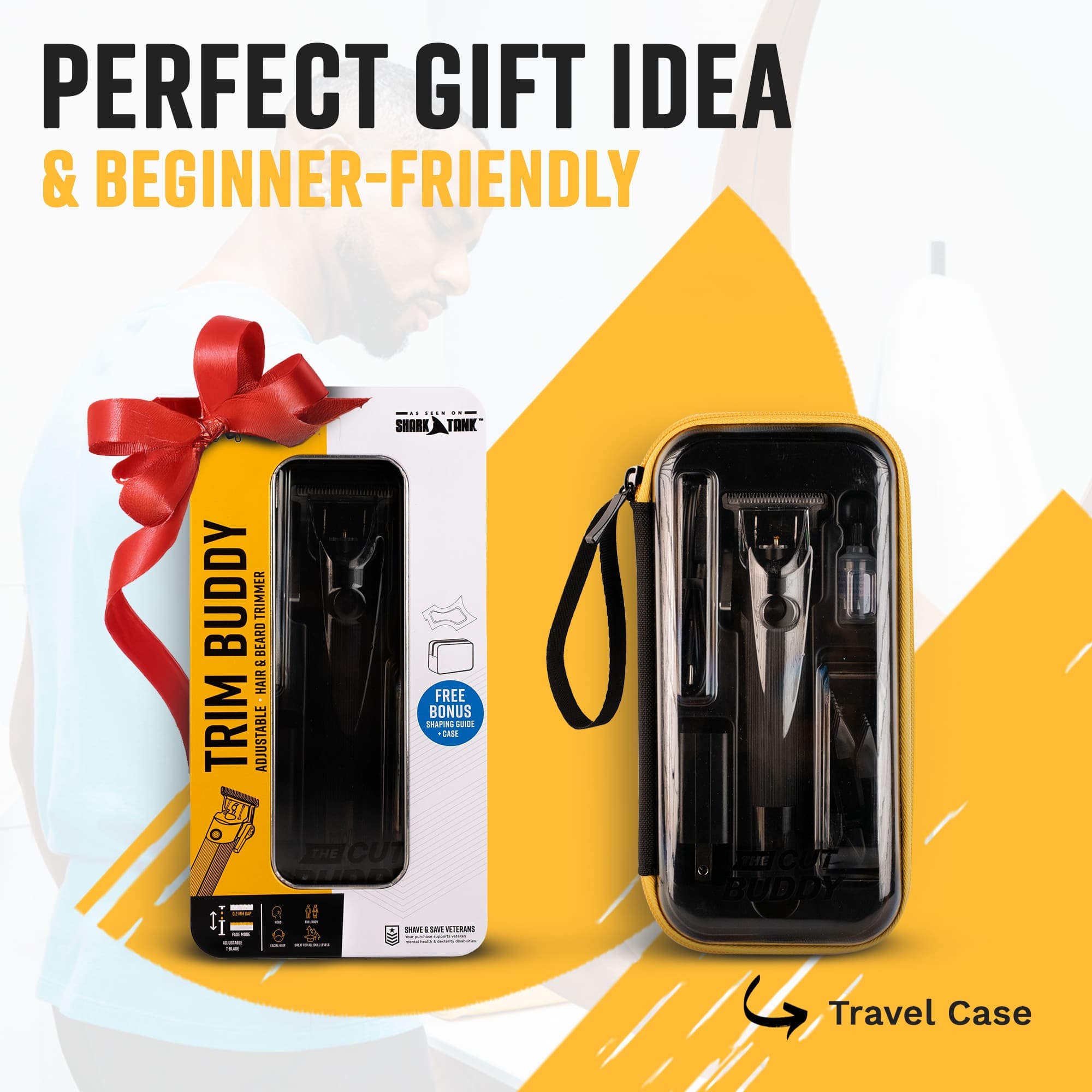 Trim Buddy - Cordless Trimmer + Shaper Combo - The Cut Buddy - The Cut Buddy