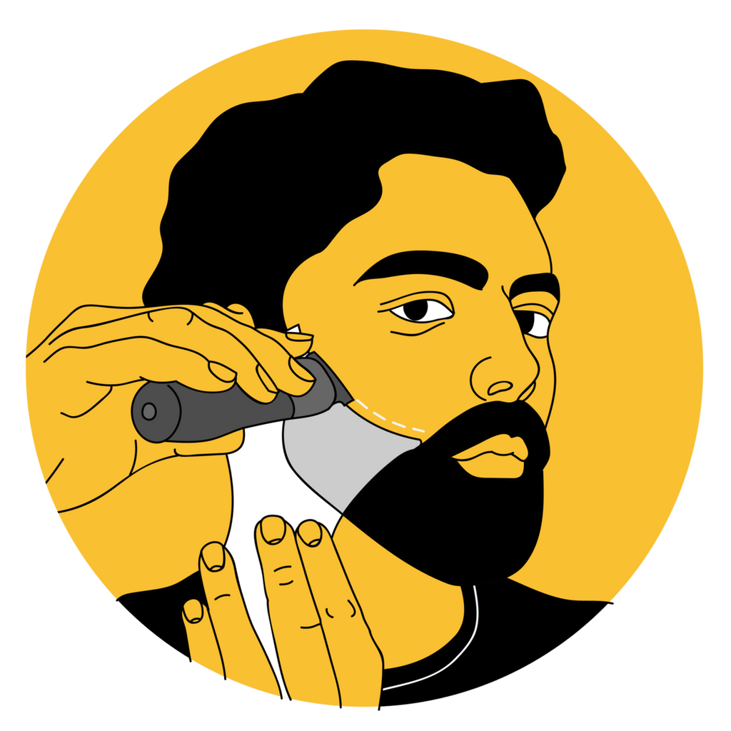 Beard Shaping Tool and Hair Trimmer Guide - Plus Version - The Cut Buddy-The Cut Buddy
