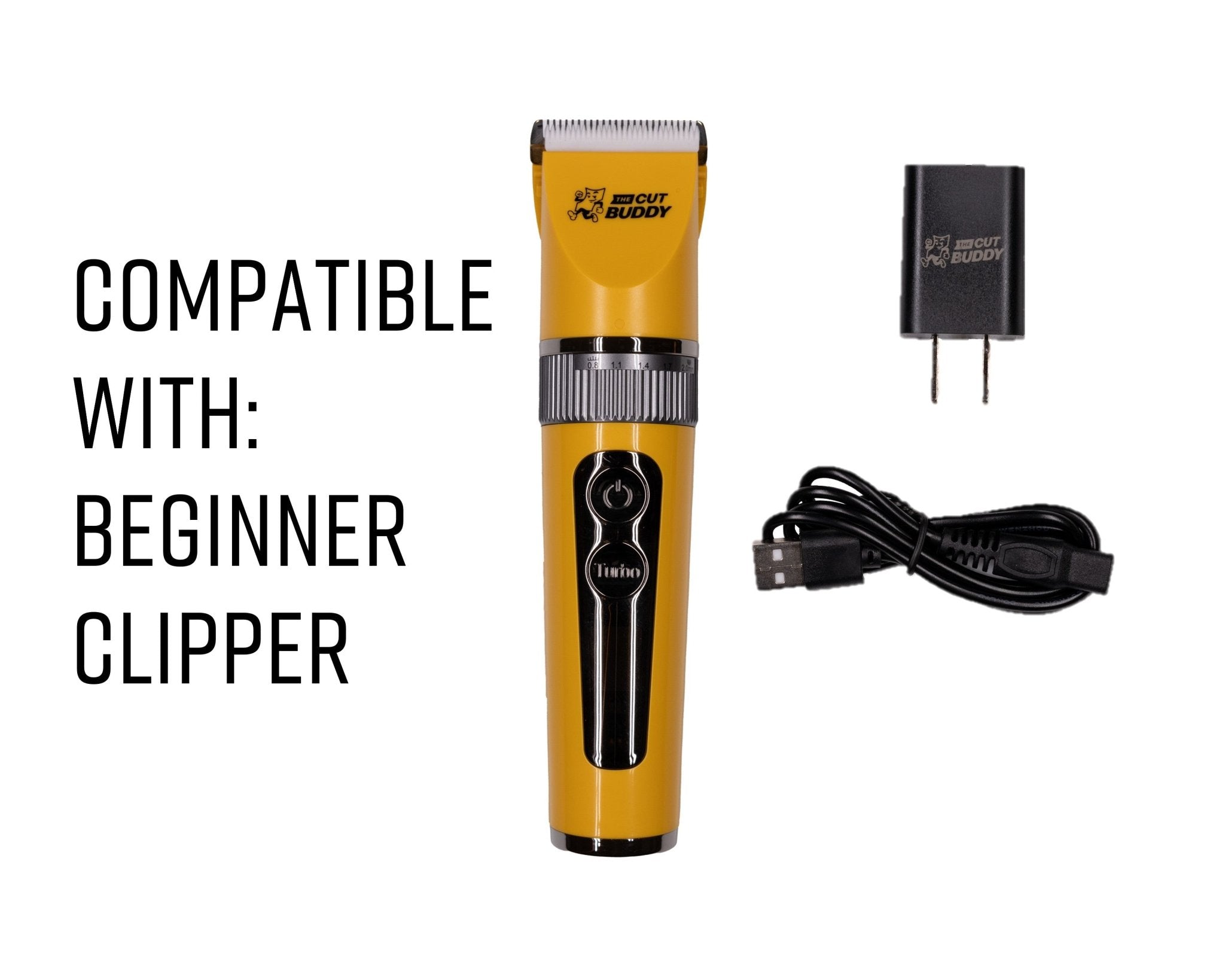 Charger and Adapter for Beginners Clipper - The Cut Buddy-The Cut Buddy
